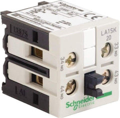 Schneider Electric - Contactor Auxiliary Contact Block - For Use with LC1SK - Americas Industrial Supply