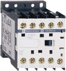 Schneider Electric - 3 Pole, 24 Coil VDC, 6 Amp at 440 VAC, IEC Contactor - BS 5424, CSA, IEC 60947, NF C 63-110, RoHS Compliant, UL Listed, VDE 0660 - Americas Industrial Supply