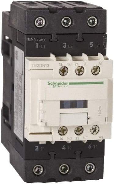 Square D - 3 Pole, 24 Coil VDC, 45 Amp NEMA Contactor - Open Enclosure - Americas Industrial Supply