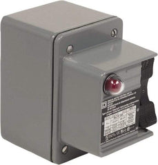 Square D - 3 Poles, 30 Amp, NEMA, Enclosed Toggle Manual Motor Starter - 1 hp at 90 VDC, 10 hp at 460 VAC, 10 hp at 575 VAC, 1-1/2 hp at 230 VDC, 2 hp at 115 VAC, 2 hp at 115 VDC & 7-1/2 hp at 230 VAC, CE, CSA, NEMA 4 & UL Listed - Americas Industrial Supply