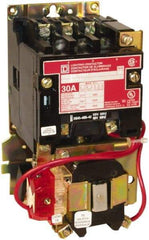 Square D - No Enclosure, 3 Pole, Mechanically Held Lighting Contactor - 60 A (Tungsten), 208 VAC at 60 Hz - Americas Industrial Supply