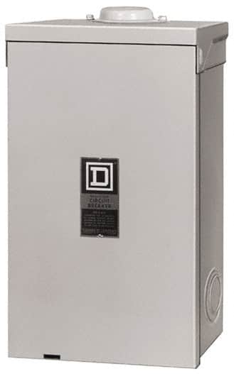 Square D - Circuit Breaker Enclosure - Use with 15-100A FAL/FHL/FCL Circuit Breaker - Americas Industrial Supply