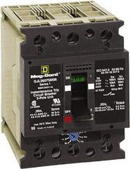 Square D - 75 Continuous Amp, Motor Circuit Protector - 3 Pole, 225 to 825 A Trip Setting - Americas Industrial Supply