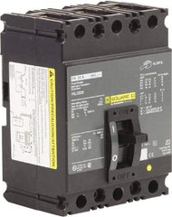 Square D - 30 Amp, 240 VAC, 3 Pole, Panel Mount Molded Case Circuit Breaker - Thermal Magnetic Trip, Multiple Breaking Capacity Ratings, 12-4 (Aluminum), 14-4 (Copper) AWG, 4.13 Inch Deep x 6 Inch High x 4-1/2 Inch Long - Americas Industrial Supply