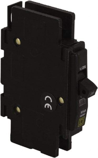 Square D - 10 Amp, 240 VAC, 1 Pole, Panel Mount Miniature Circuit Breaker - 14-2 AWG - Americas Industrial Supply