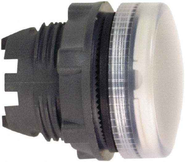 Schneider Electric - Round Pilot and Indicator Light Lens - White - Americas Industrial Supply