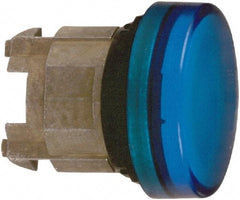 Schneider Electric - Blue Lens Pilot Light - Round Lens, Shock Resistant, Vibration Resistant, Water Resistant - Americas Industrial Supply