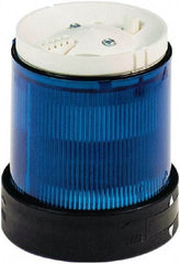 Schneider Electric - 24 VAC, 24 to 48 VDC, 4X NEMA Rated, LED Flashing Light - 60 Flashes per min, 70mm Pipe/Pendant, 70mm Diameter, 63mm High, IP65, IP66 Ingress Rating - Americas Industrial Supply