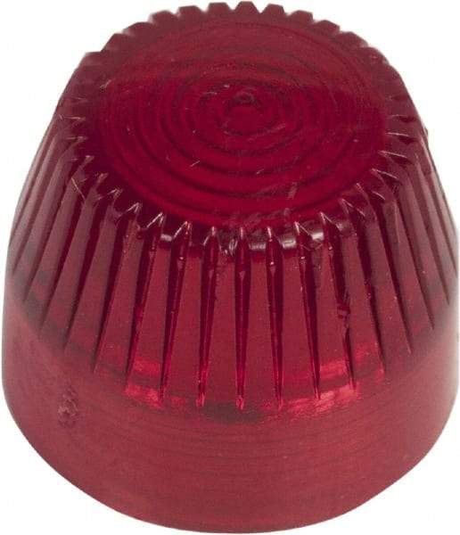 Schneider Electric - Pilot and Indicator Light Lens - Red - Americas Industrial Supply