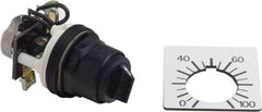 Square D - 1,000 Ohm, 30mm, 300 VAC Potentiometer - 2 Watts, Nonilluminated, Knob Operated, NEMA 4, 13 - Americas Industrial Supply