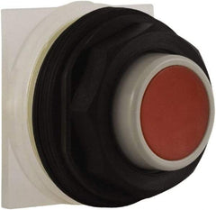 Schneider Electric - 30mm Mount Hole, Extended Straight, Pushbutton Switch Only - Red Pushbutton, Momentary (MO) - Americas Industrial Supply