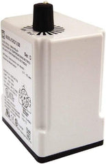 Square D - DPDT Time Delay Relay - 10 Contact Amp, 110 VDC & 120 VAC - Americas Industrial Supply