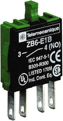 Schneider Electric - Multiple Amp Levels, Electrical Switch Contact Block - Quick Connect Terminal - Americas Industrial Supply