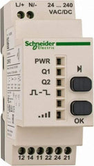 Schneider Electric - Pushbutton Switch Programmable Receiver - Green, Yellow, LED Lamp - Americas Industrial Supply