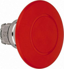 Schneider Electric - Extended Mushroom Head, Pushbutton Switch Only - Round, Red Pushbutton, Nonilluminated, Trigger Action, On-Off - Americas Industrial Supply