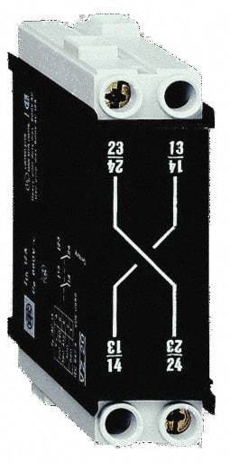 Square D - Starter Auxiliary Contact Block Module - For Use with Tesys Enclosed Starters, VCF & VBF Enclosures - Americas Industrial Supply