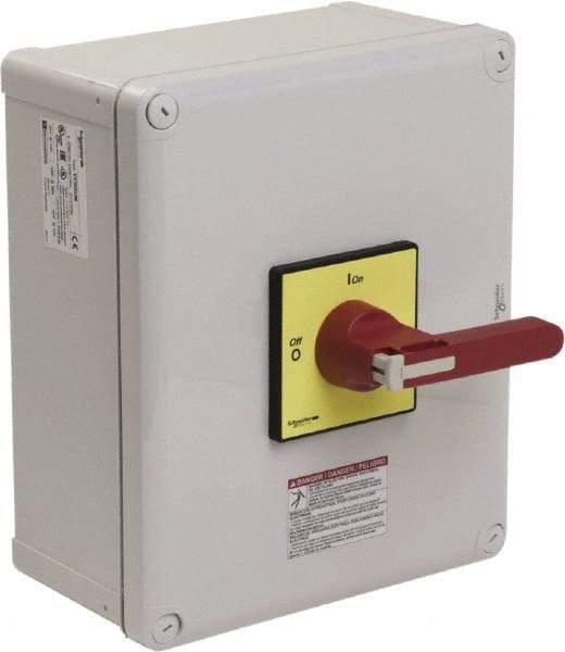 Square D - 3 Phase, 3 Pole, 1 & 12, Enclosed Cam & Disconnect Switch - PVC - Americas Industrial Supply