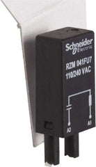 Schneider Electric - 110-240 VAC, Relay Protection Module - For Use with RGZ Sockets (RXG Series), RSZ Sockets (RSB Series) - Americas Industrial Supply