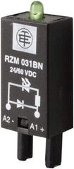 Schneider Electric - 24-60 VDC, Relay Protection Module - For Use with RGZ Sockets (RXG Series), RSZ Sockets (RSB Series) - Americas Industrial Supply