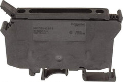 Schneider Electric - 1 Pole, 500 Volt, 10 Amp, -40 to 266°F, DIN Rail Mount, Polyamide Fused Terminal Block - 3 Contacts, 1/2 to 16mm Compatibility, 60-1/2mm High - Americas Industrial Supply