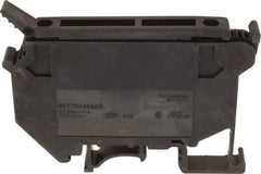 Schneider Electric - 1 Pole, 500 Volt, 6.3 Amp, -40 to 266°F, DIN Rail Mount, Polyamide Fused Terminal Block - 3 Contacts, 26 to 10 AWG Compatibility, 56-1/2mm High - Americas Industrial Supply