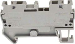 Schneider Electric - 1 Pole, 800 Volt, 32 Amp, -40 to 266°F, DIN Rail Mount, Polyamide Passthrough Terminal Block - 2 Contacts, 28 to 10 AWG Compatibility, 36-1/2mm High - Americas Industrial Supply