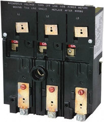 Square D - 1 & 3 Phase, 600VAC, 1 Pole, 0-1, Open Nonfused Cam & Disconnect Switch - 1 Wire - Americas Industrial Supply