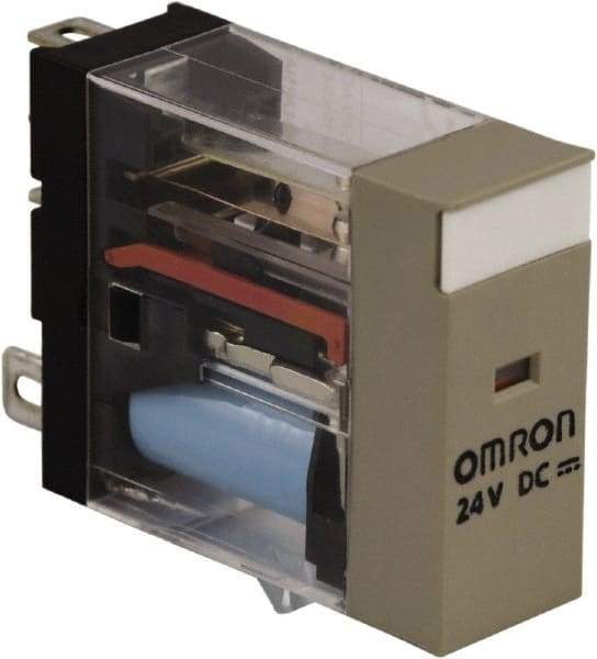 Schneider Electric - Electromechanical Plug-in General Purpose Relay - 10 Amp at 24 VDC, SPDT, 24 VDC - Americas Industrial Supply