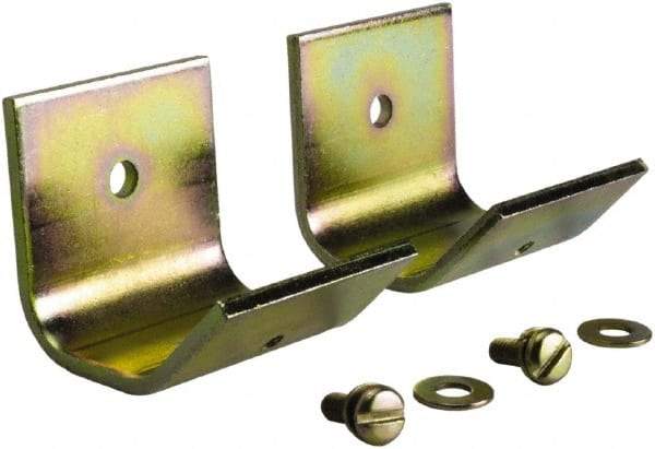 Square D - Terminal Block Mounting Bracket - Use with Mounting 9080GH/9080MH Track to a 45° Panel, Type G Terminal Blocks - Americas Industrial Supply