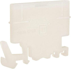 Square D - Terminal Block End Barrier - Use with Type G Terminal Blocks - Americas Industrial Supply