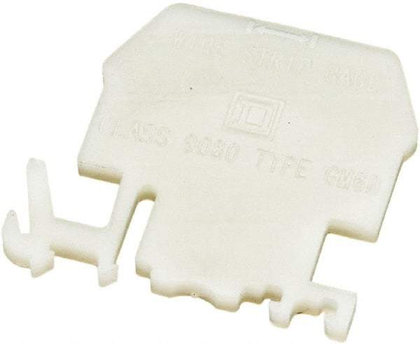 Square D - Terminal Block End Barrier - Use with Type G Terminal Blocks - Americas Industrial Supply