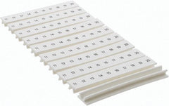 Schneider Electric - Terminal Block Marking Strip - Use with Linergy TR Series Terminal Blocks - Americas Industrial Supply