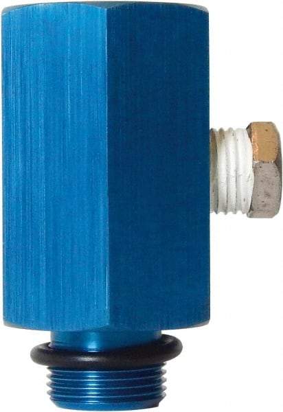 Parker - 1/2 NPT Air Compressor Vacuum Pump to Filter Adapter - 2.44" High, Use with Welch Pump Models #1400, 1405 - Americas Industrial Supply