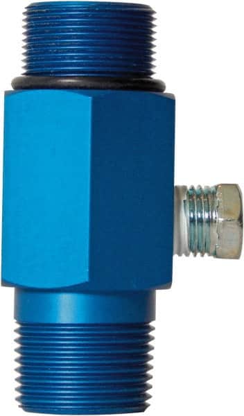 Parker - 3/4 NPT Air Compressor Vacuum Pump to Filter Adapter - 3" High, Use with Welch Pump Models #1402, 8912, 8917 - Americas Industrial Supply