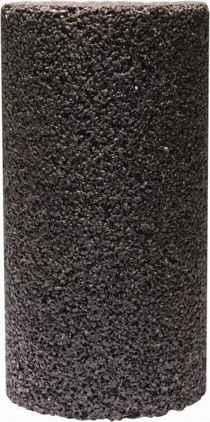 Tru-Maxx - Type 18, 1-1/2" Max Diam, 2-1/2" Head Thickness, 16 Grit Oval Cone - Zirconia Alumina, Coarse Grade, 5/8-11 Shank Thread - Americas Industrial Supply