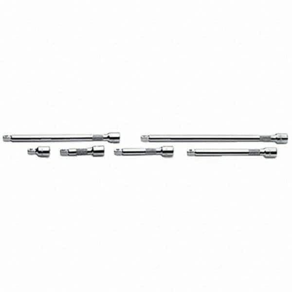 SK - Socket Extension Set - 6 PIECE 3/8"DR W/PLS TRAY WOBBLE EXT SET - Americas Industrial Supply