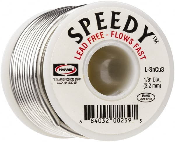 Lincoln Electric - Solder Type: Lead-Free Solder Diameter (Inch): 1/8 - Americas Industrial Supply