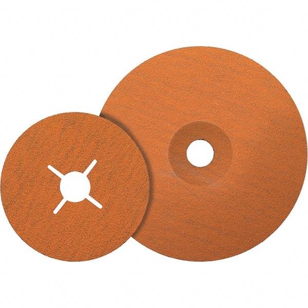 WALTER Surface Technologies - 7" Diam 7/8" Hole 120 Grit Fiber Disc - Ceramic, Series 15-X, Coolcut XX - Americas Industrial Supply