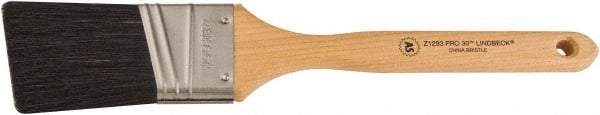 Wooster Brush - 2" Angled Hog Sash Brush - 2-11/16" Bristle Length, 8" Maple Fluted Handle - Americas Industrial Supply