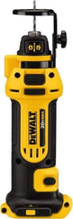 DeWALT - 1/4 and 1/8 Inch Collet, 2,600 RPM, Spiral Saw - 20 Volts - Americas Industrial Supply