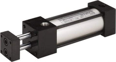 Norgren - 3" Stroke x 1-1/2" Bore Double Acting Air Cylinder - 1/4 Port, 250 Max psi, -20 to 200°F - Americas Industrial Supply