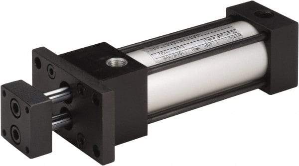 Norgren - 1" Stroke x 2" Bore Double Acting Air Cylinder - 1/4 Port, 250 Max psi, -20 to 200°F - Americas Industrial Supply