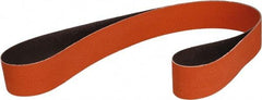 3M - 2-3/4" Wide x 15-1/2" OAL, 80 Grit, Ceramic Abrasive Belt - Ceramic, Coated, Cloth Backing, Series 777F - Americas Industrial Supply