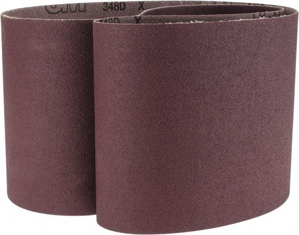 3M - 6" Wide x 48" OAL, 80 Grit, Aluminum Oxide Abrasive Belt - Aluminum Oxide, Coated, Cloth Backing, Series 341D - Americas Industrial Supply