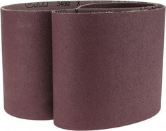 3M - 6" Wide x 48" OAL, 80 Grit, Aluminum Oxide Abrasive Belt - Aluminum Oxide, Coated, Cloth Backing, Series 341D - Americas Industrial Supply
