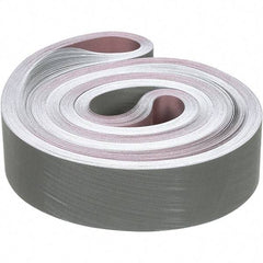 3M - 3" Wide x 132" OAL, A16 Grit, Aluminum Oxide Abrasive Belt - Aluminum Oxide, Coated, Cloth Backing, Wet, Series 307EA - Americas Industrial Supply