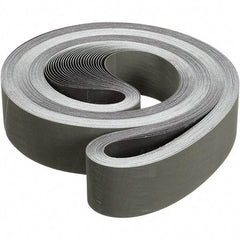 3M - 3" Wide x 132" OAL, A16 Grit, Aluminum Oxide Abrasive Belt - Aluminum Oxide, Coated, Cloth Backing, Dry, Series 237AA - Americas Industrial Supply