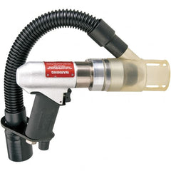 Dynabrade - 3/8" Keyless Chuck - Pistol Grip Handle, 4,500 RPM, 0.7 hp, 90 psi - Americas Industrial Supply