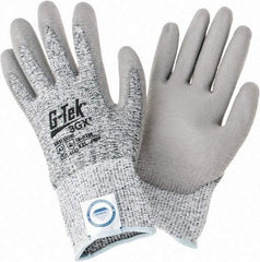 PIP - Size 2XL, ANSI Cut Lvl A3, Cut Resistant Gloves - Palm & Fingers Coated, Salt & Pepper - Americas Industrial Supply