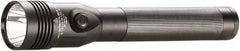 Streamlight - White LED Bulb, 800 Lumens, Industrial/Tactical Flashlight - Black Aluminum Body, 1 AA NiMH Battery Included - Americas Industrial Supply